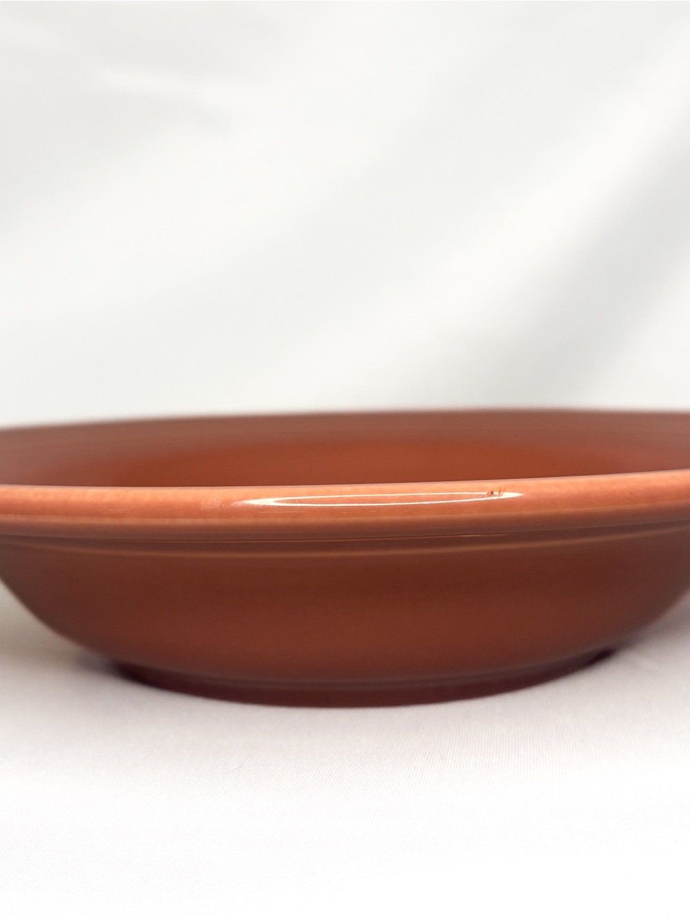 Fiestaware Dinner/Soup Bowl in Burnt Orange - Picture 3 of 6